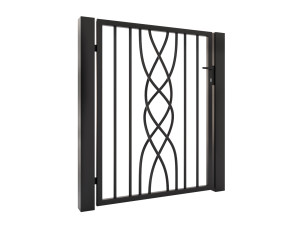 Furtka Sara 100×135 cm - biały matowy