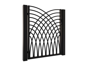 Furtka Miriam 100×135 cm - biały matowy