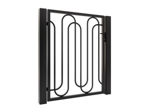 Furtka Aria 100×135 cm - biały matowy