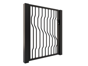 Furtka Marissa 100×135 cm - biały matowy