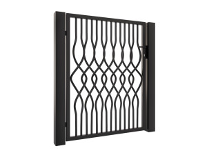 Furtka Rosalia 100×135 cm - biały matowy