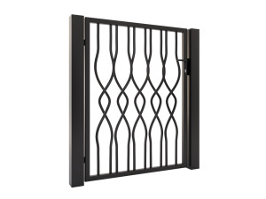 Furtka Silvia 100×135 cm - biały matowy