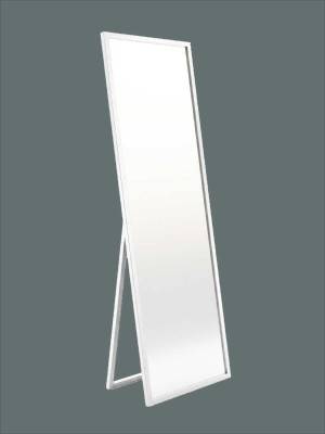 Lustro stojące Flatter - biały matowy