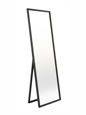Lustro stojące Flatter - czarny matowy