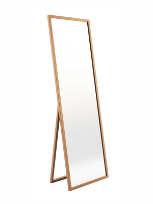 Lustro stojące Flatter - miedziany