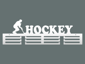 Wieszak na medale Hockey 60 cm - biały matowy