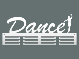 Wieszak na medale Dance 40 cm - biały matowy