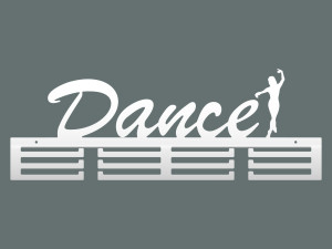 Wieszak na medale Dance 60 cm - biały matowy