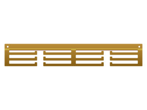 Wieszak na medale Prosty 40 cm - złoty