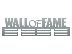 Wieszak na medale Wall of fame 60 cm - srebrny
