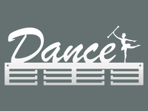 Wieszak na medale Dance II 40 cm - biały matowy