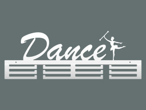 Wieszak na medale Dance II 60 cm - biały matowy