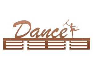 Wieszak na medale Dance II 60 cm - miedziany