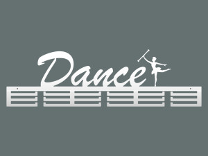 Wieszak na medale Dance II 80 cm - biały matowy