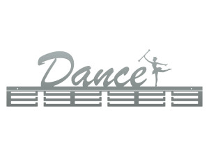 Wieszak na medale Dance II 80 cm - srebrny