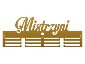 Wieszak na medale Mistrzyni II 40 cm - złoty