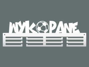 Wieszak na medale Wykopane 40 cm - biały matowy