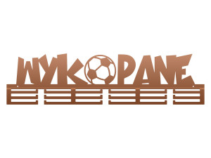 Wieszak na medale Wykopane 80 cm - miedziany
