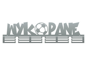 Wieszak na medale Wykopane 80 cm - srebrny