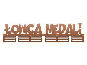 Wieszak na medale Łowca medali 80 cm - miedziany
