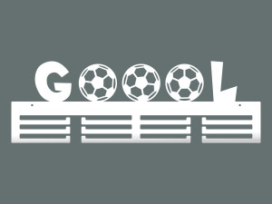 Wieszak na medale Goool 60 cm - biały matowy