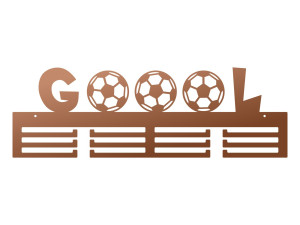 Wieszak na medale Goool 60 cm - miedziany