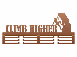 Wieszak na medale Climb Higher - miedziany - 40