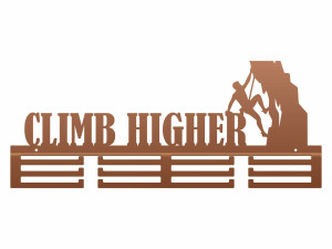 Wieszak na medale Climb Higher - miedziany - 60