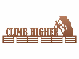 Wieszak na medale Climb Higher - miedziany - 80