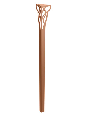 Noga do konsoli Louis 90 cm - miedziany
