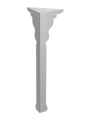 Noga do stolika Palace 40 cm - srebrny