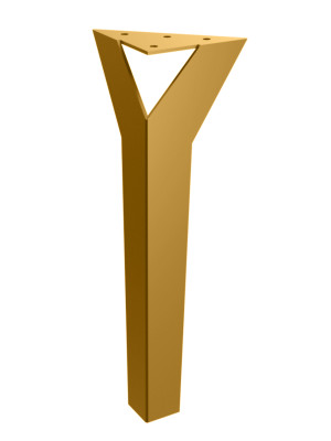Noga meblowa Moderna 30 cm - złoty