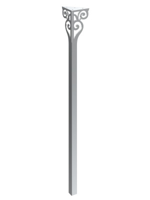 Noga do konsoli Sara Chrom 90 cm
