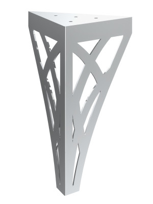 Noga meblowa Tracery Chrom 30 cm