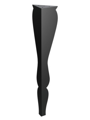 Noga do stołu Henry 72 cm - czarny mat