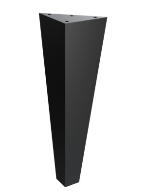 Noga meblowa Simpla 30 cm - czarny mat