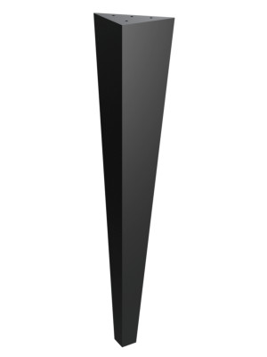 Noga do stołu Simpla 72 cm - czarny mat