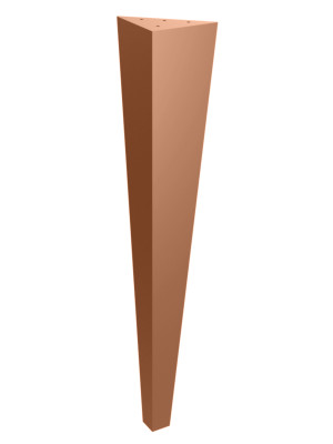 Noga do stołu Simpla 72 cm - miedziany