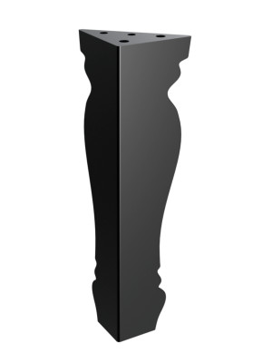 Noga do szafki Mary 20 cm - czarny mat