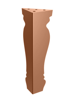 Noga do szafki Mary 20 cm - miedziany