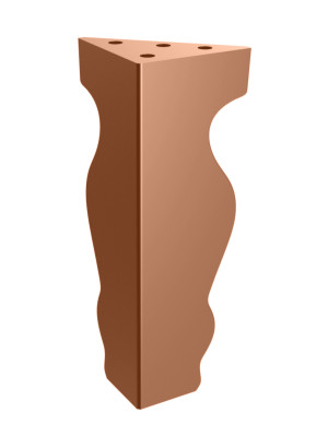 Nóżka meblowa Charlotte 15 cm - miedziany