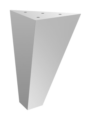 Nóżka meblowa Apollo 15 cm - srebrny