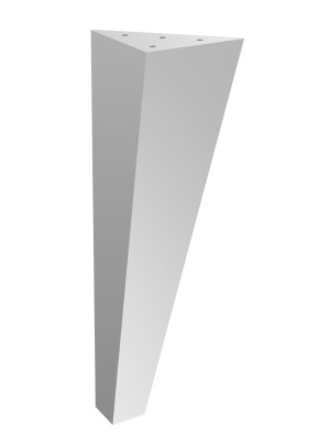 Noga meblowa Apollo 30 cm - srebrny