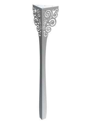 Noga do stołu Flores Chrom 72 cm