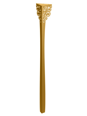 Noga do konsoli Flores 90 cm - złoty