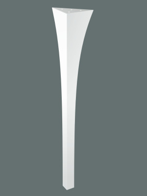 Noga do stołu Talia 72 cm - biały matowy
