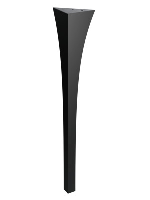 Noga do stołu Talia 72 cm - czarny mat