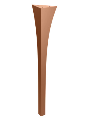 Noga do stołu Talia 72 cm - miedziany