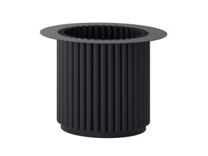 Podstawa metalowa do stolika Toro M 35 - czarny mat