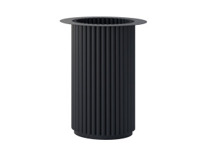 Podstawa metalowa do stolika Toro M 60 - czarny mat